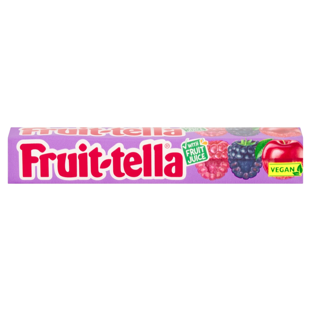 FRUITTELLA ROLL BERRIES & CHERRIES 40×41G £0.79
