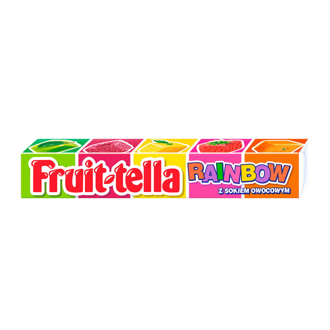 FRUITTELLA ROLL RAINBOW 40×41G £0.79