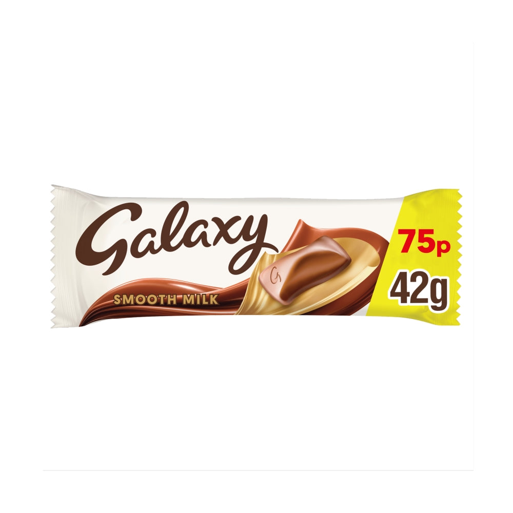 GALAXY STD BAR SMOOTH MILK 24×42G