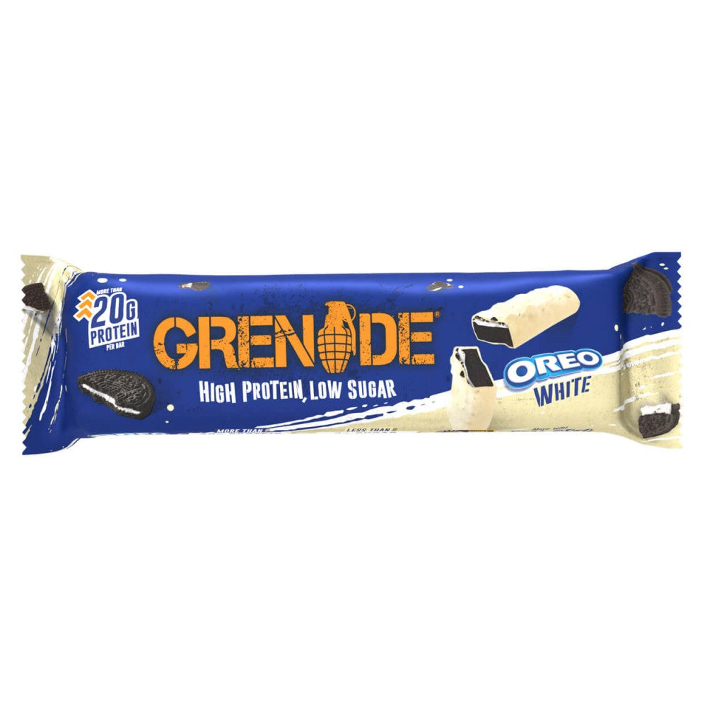 GRENADE PROTEIN BAR OREO WHITE 12 x 60G