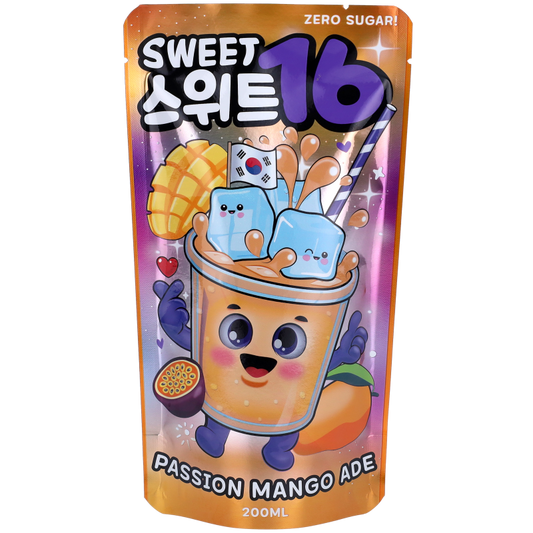 SWEET16 ADE 10x200ml - PASSION MANGO ADE