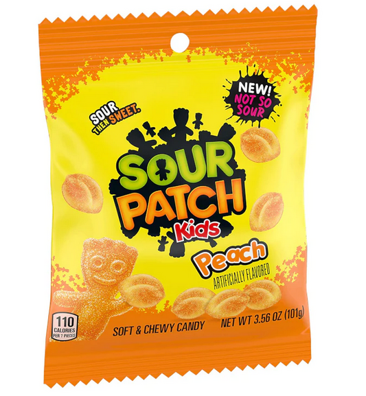 Sour Patch Kids Peach - 101g x 12