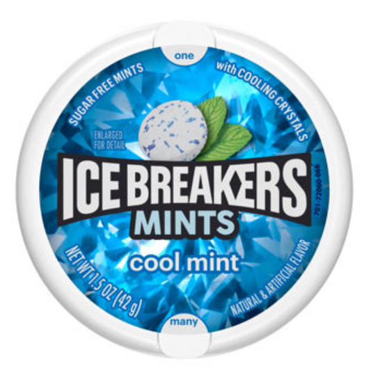 Ice Breakers Cool Mint Mints 1.5oz x 8
