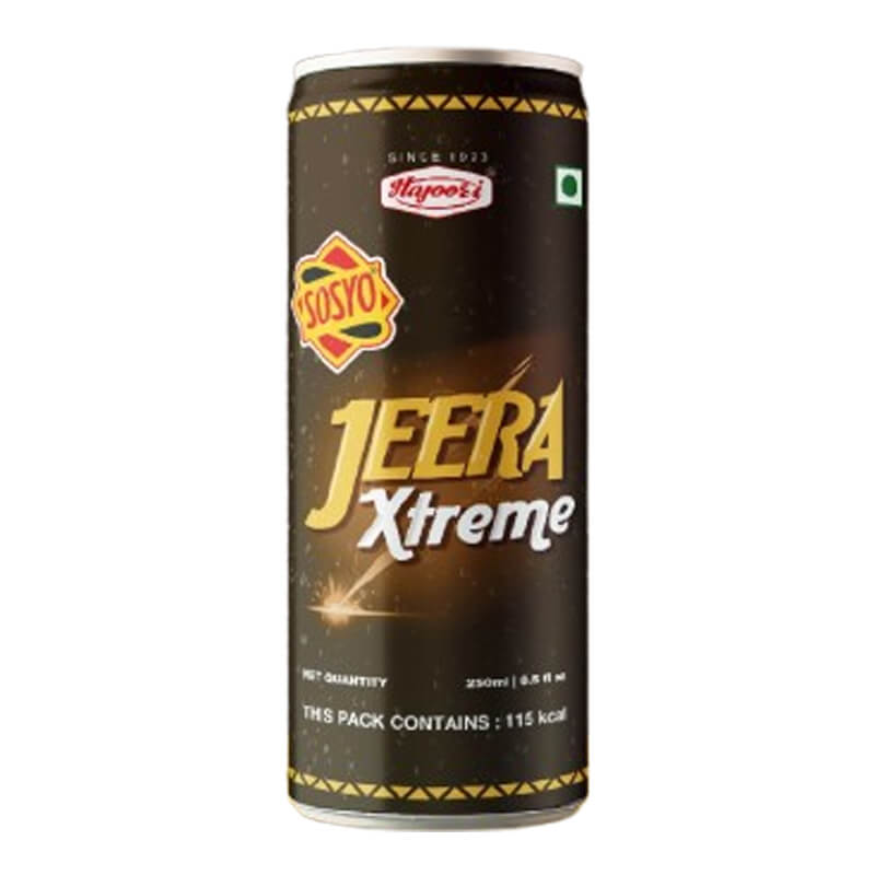 SOSYO Jeera Xtreme 250ml – Case of 24