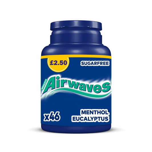 AIRWAVES BOTTLE MENTHOL &EUCALYPTUS  6X46PCS £2.50