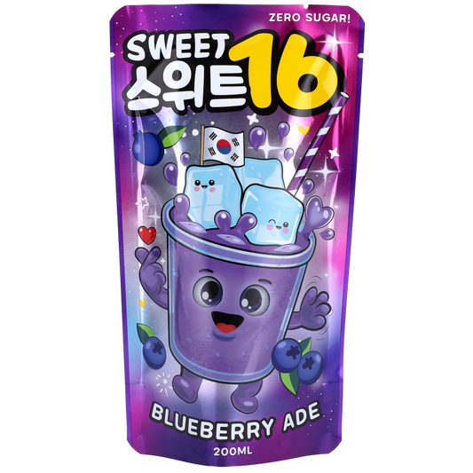 SWEET16 ADE 10x200ml - BLUEBERRY ADE