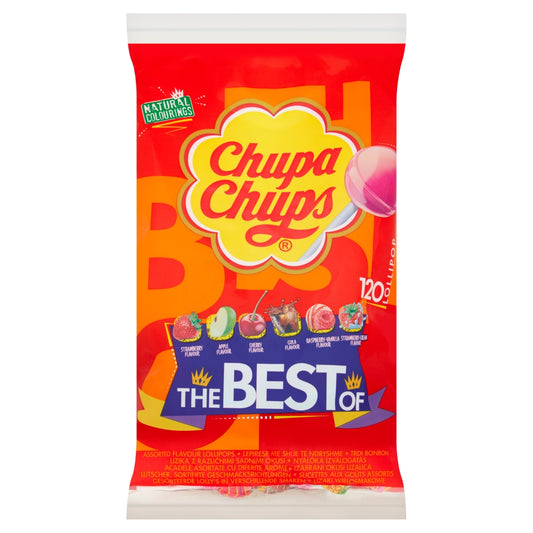 CHUPA CHUPS BAG LOLLIPOPS 120