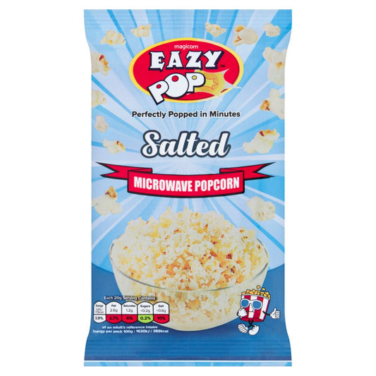 EAZY MICROWAVE POPCORN SALTED 16X85G