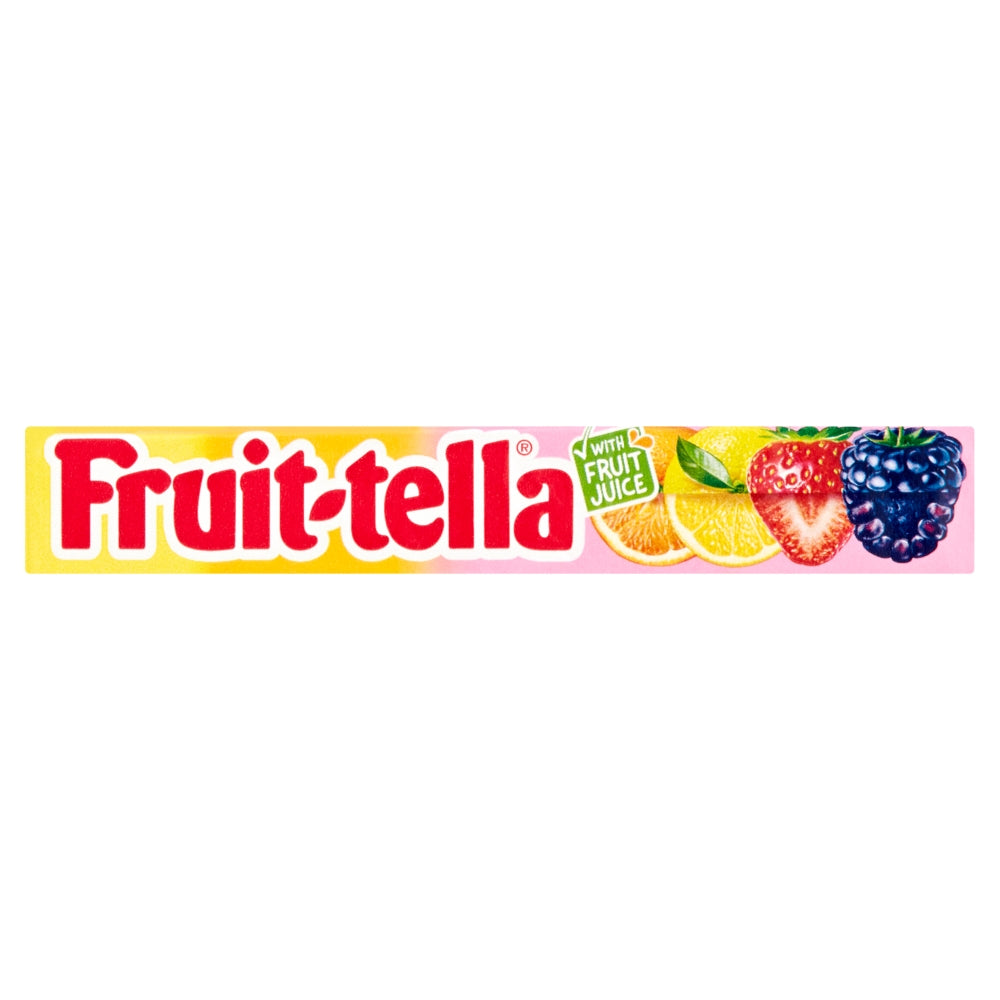FRUITTELLA ROLL SUMMER FRUITS  40×41G £0.79