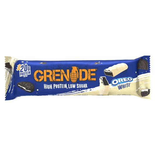 GRENADE  PROTEIN BAR OREO WHITE 12 x 60G