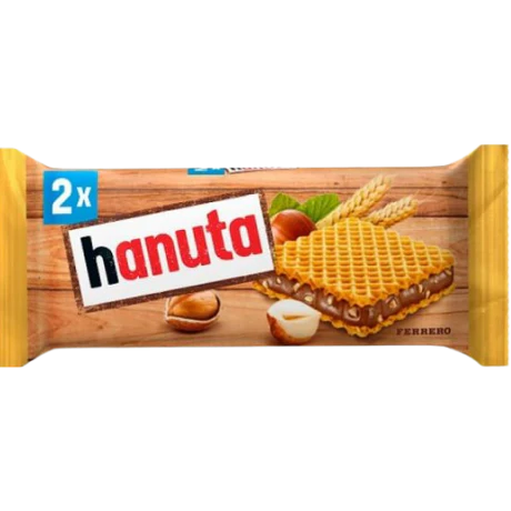 HANUTA WAFER BISCUIT 18X44G