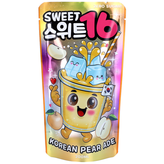SWEET16 ADE 10x200ml - KOREAN PEAR ADE