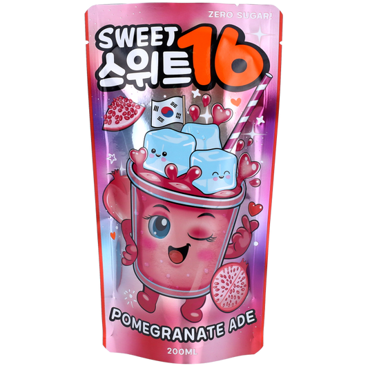 SWEET16 ADE 10x200ml - POMEGRANATE ADE