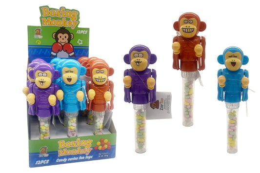 ZOY TOY - Boxing Monkey (Candy + Toy)