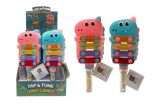 ZOY TOY - Tap & Tune Dino Candy (Toy + Candy)