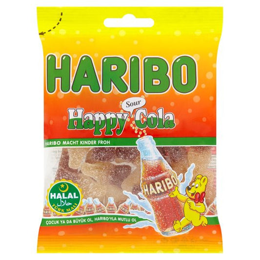 Haribo Halal Happy Cola Sour 100g
