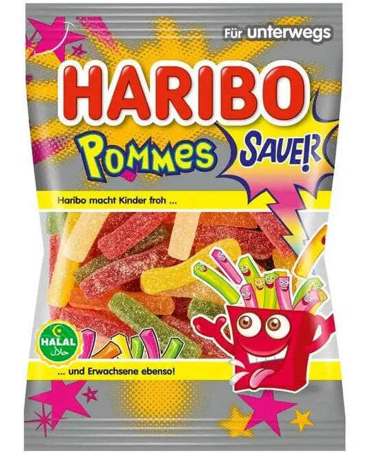 Haribo Halal Pommes Sauer 100g