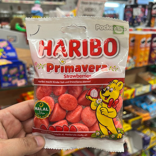 Haribo Halal Primavera Strawberry 80g