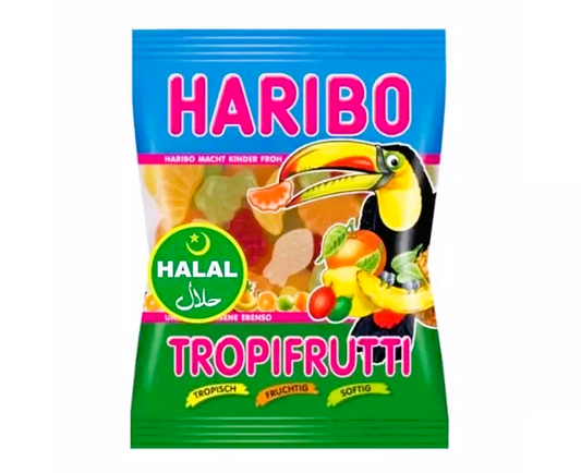 Haribo Halal Tropifrutti 80g