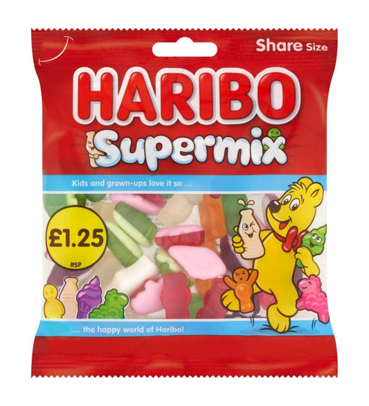 Haribo Supermix 140g £1.25 PMP