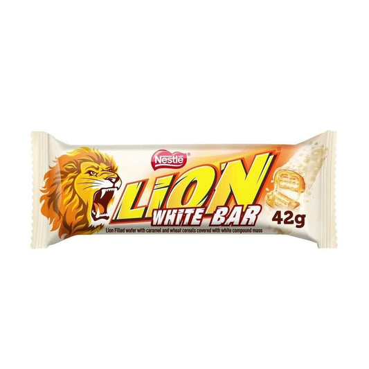 Lion White Bar 42g