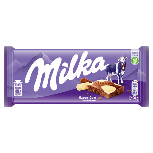 Milka Happy Cow Chocolate Bar 90g
