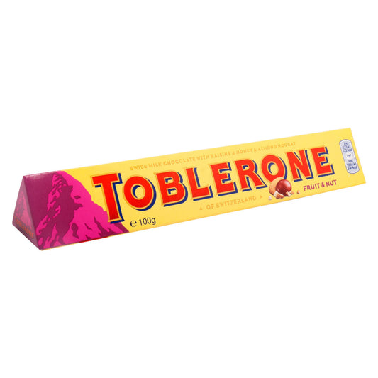 Toblerone Fruit and Nut Chocolate 100g