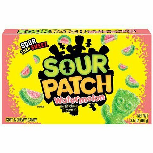 Sour Patch Watermelon Theatre Box 99g - 12ct