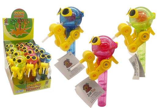 ZOY TOY - Pops Robot (Candy + Toy)