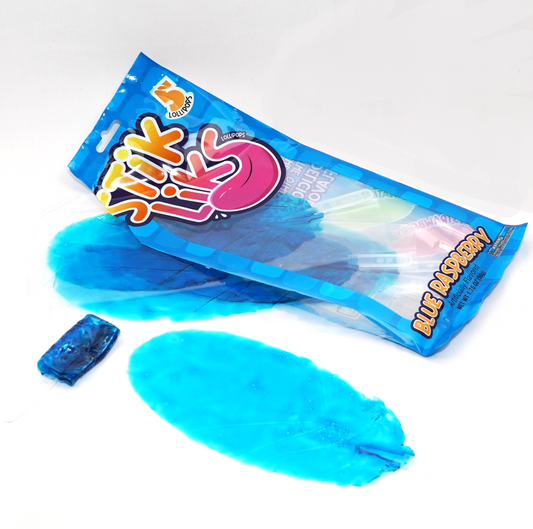 Stik Liks Lollipops Blue Raspberry 1.76oz x 15
